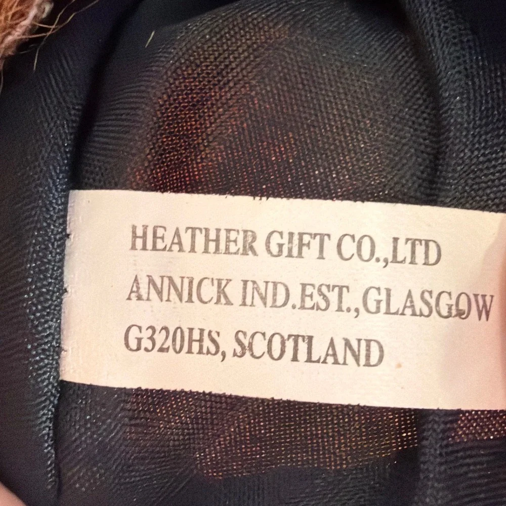 Tartan Heather Gift Co Ltd Viking Hat Unisex OS Red Plaid Excellent